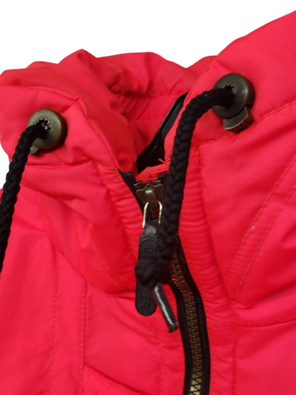 Obermeyer Vintage Neon Pink Red Ski Jacket Snowboard Loud Bright Womens 10 - Picture 14 of 16